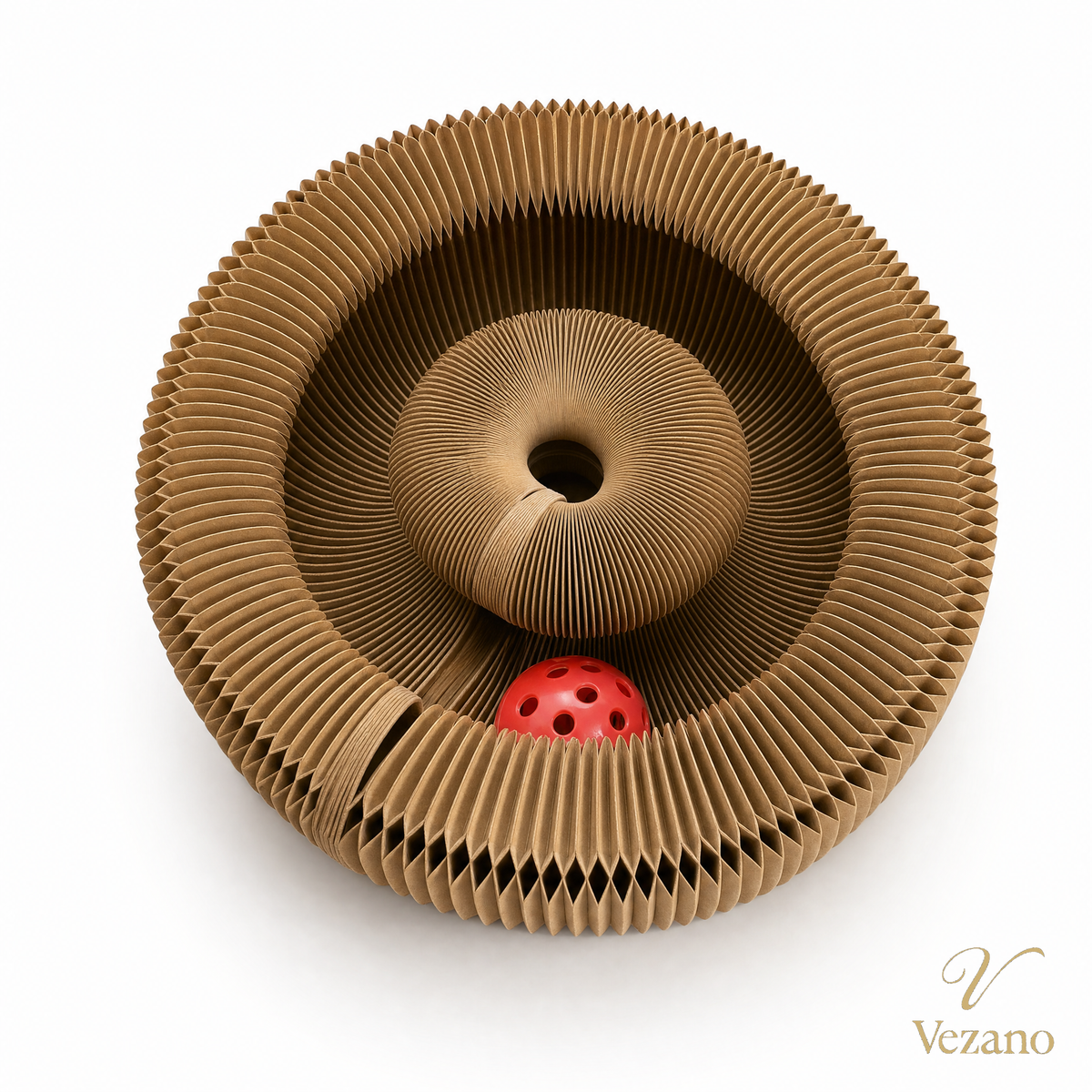 Vezano Kartonnen Krabspiraal - luxe productfoto